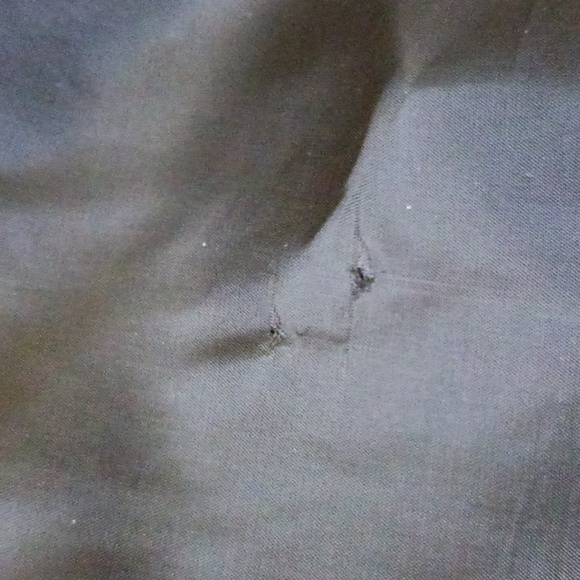 EILEEN Fisher Wool Blend Leather Trim Jacket, Size Large - Picture 13 of 13